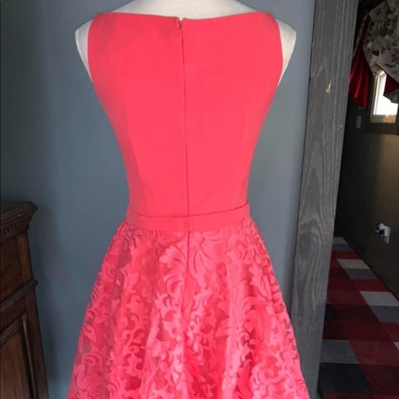 Coral Gregory Elenburg custom interview dress. - Picture 2 of 4